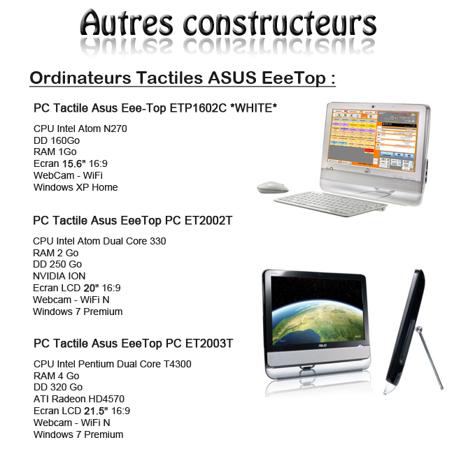 Autres constructeurs
